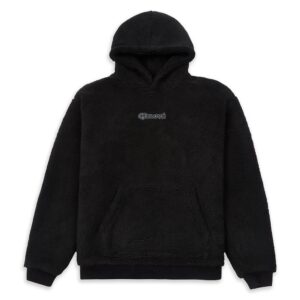 MELOVÉ Sherpa Hoodie – Black