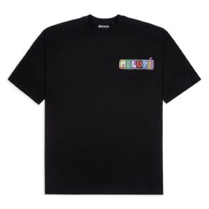 MELOVÉ “Need Love” T‑Shirt – Black