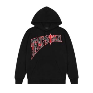 Trap League 2.0 Hoodie – Black/Red