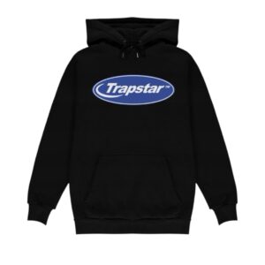 Trapstar Hyperdrive Cobalt Hoodie – Black