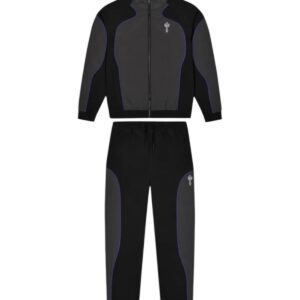 Trapstar Foundation Shell Tracksuit – Black/Grey