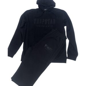 Trapstar Decoded Tracksuit – Black/Black