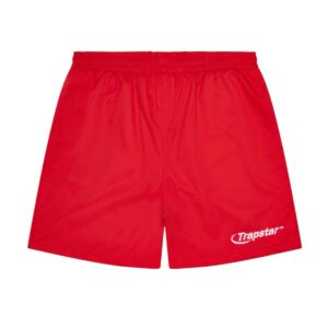 Trapstar Hyperdrive Shell Shorts – Red